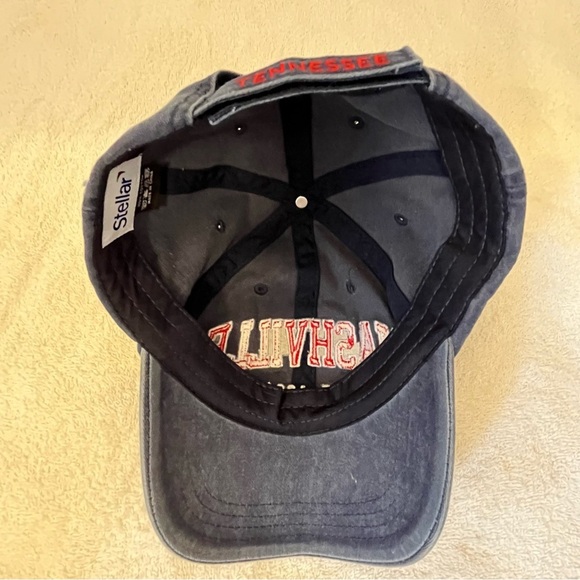 Stellar Adjustable Cotton Baseball Cap embroidered with NASHVILLE lettering - Picture 5 of 14